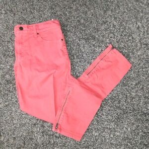 Girls Gap Legging Jean Zipper Bottom